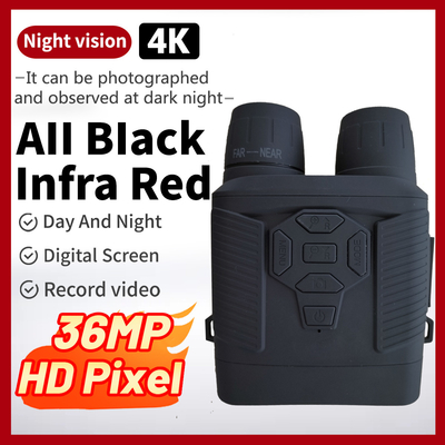 Visión nocturna 4K Digitaces 36MP Waterproof Outdoor Hunting de los prismáticos de Y6-B