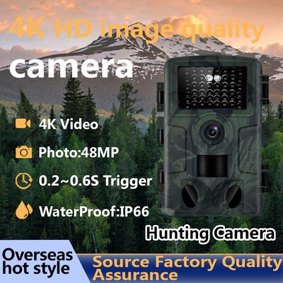 Pulgada LCD 128GB de la prenda impermeable 2,0 de PR4000 4K 48MP Hunting Trail Camera