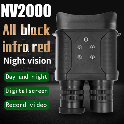 Prismáticos de búsqueda infrarrojos de las gafas HD 1080P 12MP SD 32GB de la visión nocturna NV2000