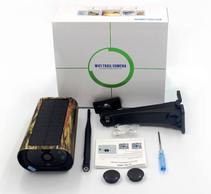 PR500W Wifi que caza la cámara IP65 850nm inalámbrico LED 1080P solar