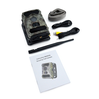 S880G 3G que caza la cámara 12MP SMTP 3G del rastro con las luces del App 56pcs 940nm IR del teléfono
