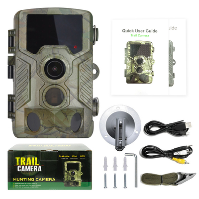 Luz al aire libre IP66 de la fauna 46pcs 940nm IR de HD 16MP Motion Sensor Camera