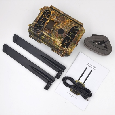 cámara móvil 4G APP MMS 16MP 1080P del rastro de 57pcs 940nm IR que caza la cámara del juego