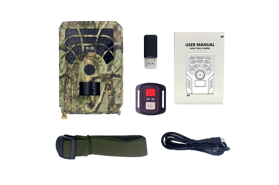 Radio de la cámara PIR 24mp 1080P el 15M Outdoor Game Camera de la caza de PR300A WiFi