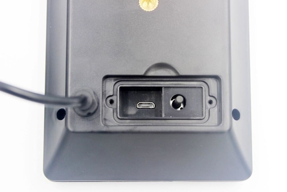 IP54 compás 1.6W 9v que caza el panel solar de la cámara con la batería