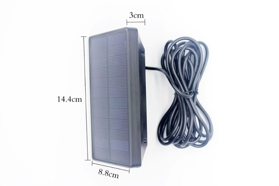 los paneles solares 1000mA de 9V 1.6W que cazan el accesorio de la cámara del rastro del compás del trípode