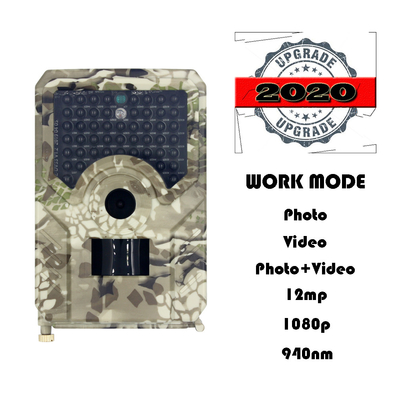 Prenda impermeable de PR200 Hunter Trail Camera 20MP Night Vision 1080P IP54