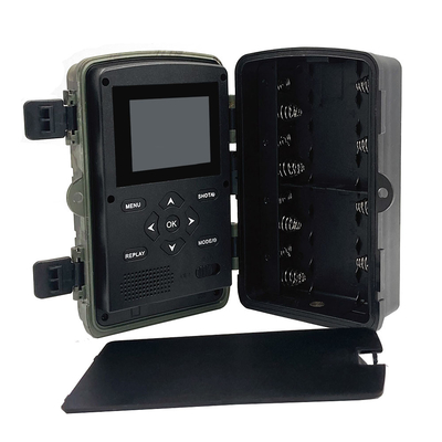 Cámara de la visión nocturna del infrarrojo de la fauna de la cámara IP54 de la fauna de 36MP 1080P 34PCS Pir LED